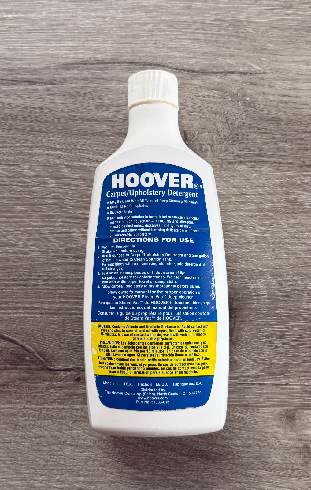 Hoover SteamVac Steam Vac Carpet Upholstery Deep Cleaning Machines Detergent 16