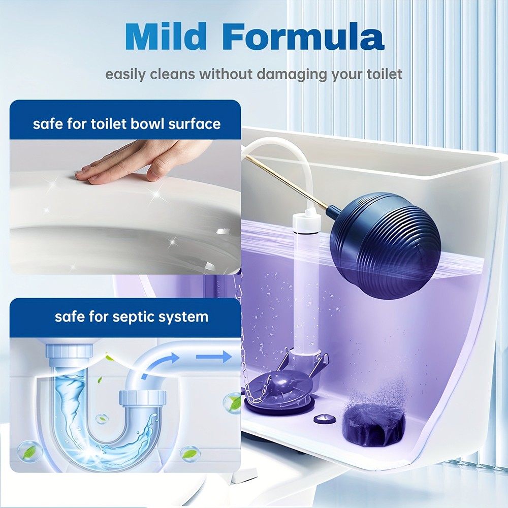 Automatic Toilet Bowl Cleaners Tablets,Premium Multipurpose Commercial Household