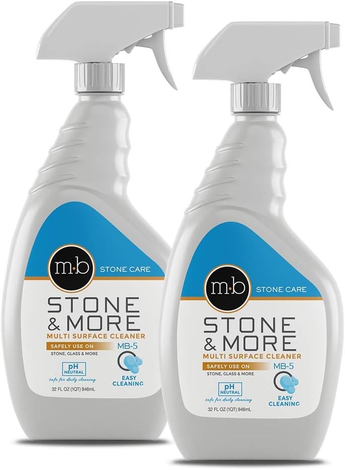 MB-5 Stone & More 2 Pack All Purpose Cleaning Spray Kitchen Counter Cleaner