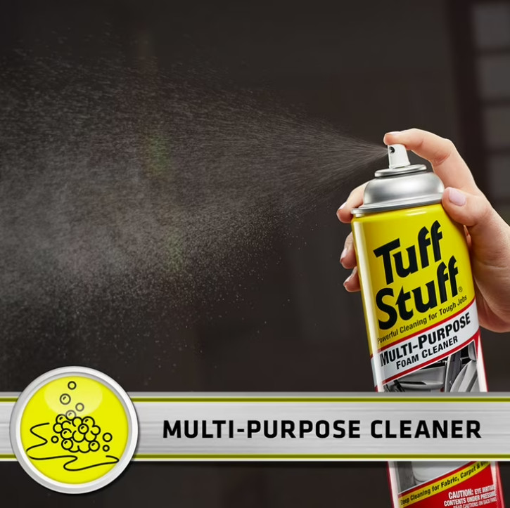 (5 PACK )Tuff Stuff Multi Purpose Foam Cleaner for Deep Cleaning of Car Interior