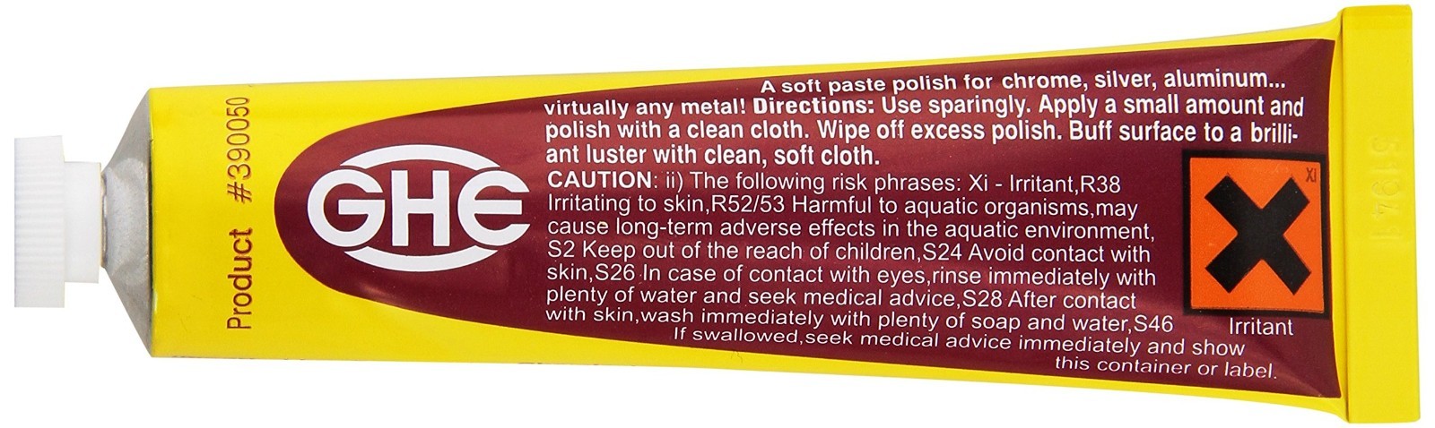 All Metal Polish Cream – 1.76 oz Tube, Shine & Protect Metal Surfaces