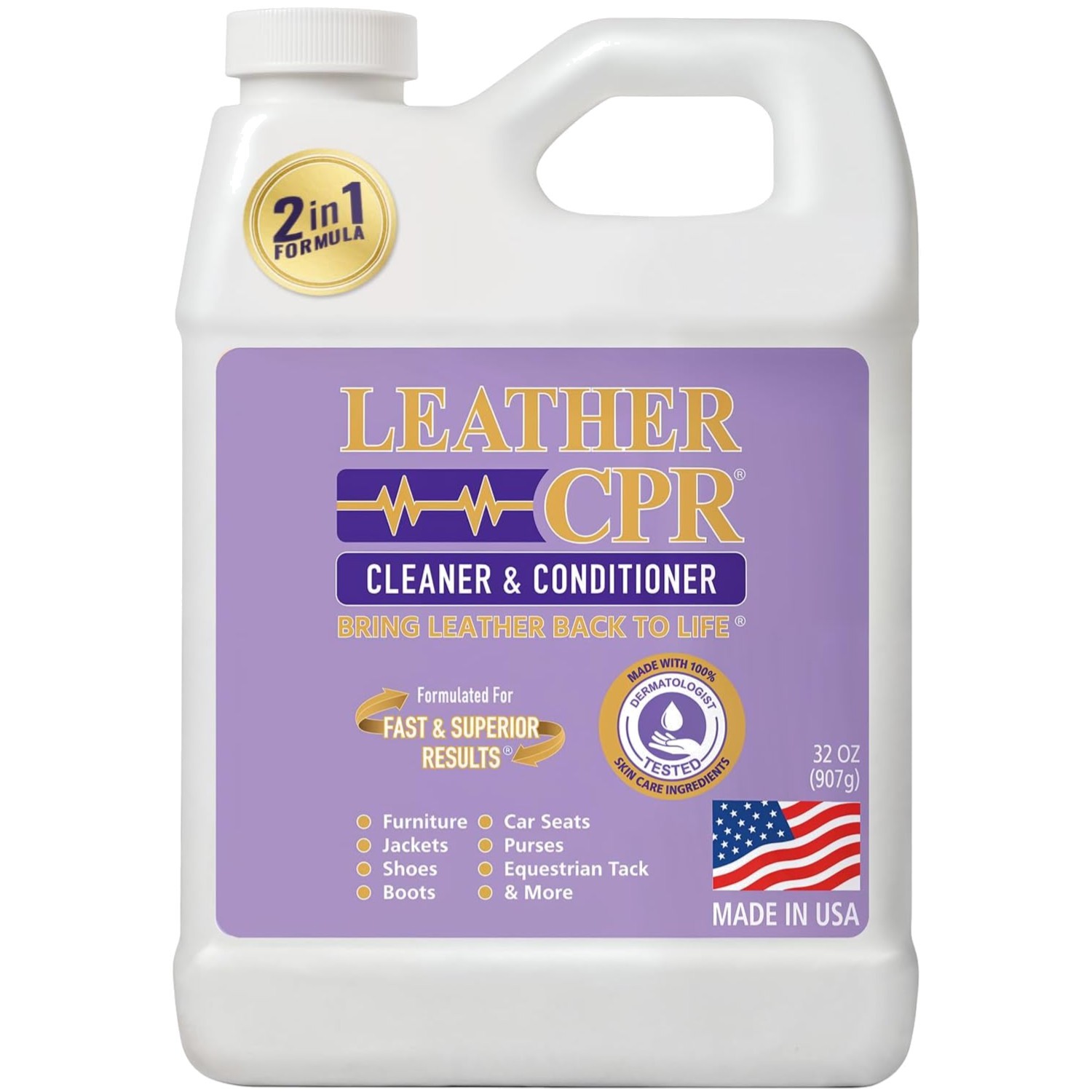 Leather Care Cream – Cleans & Conditions Furniture, Handbags