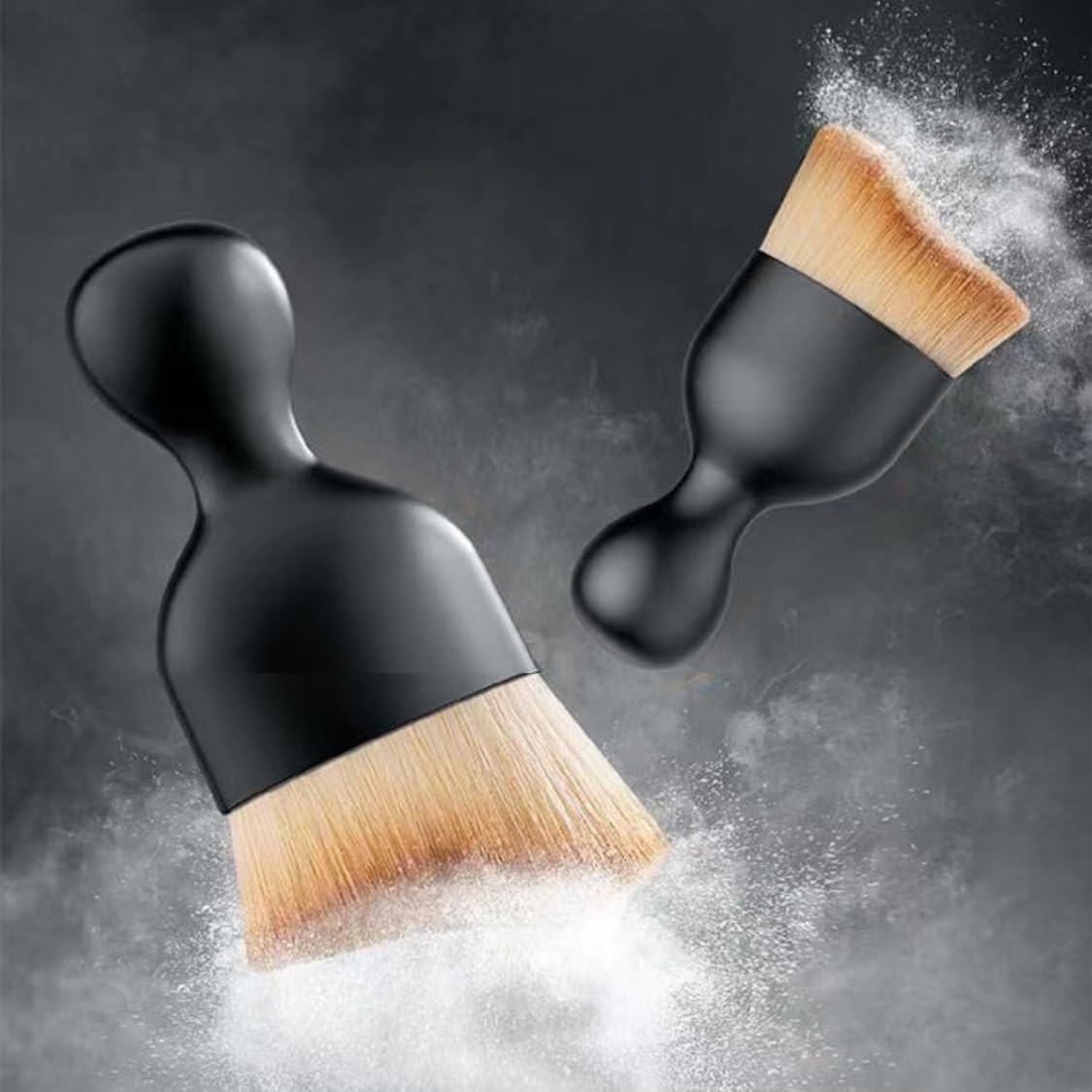 Versatile Interior Cleaning Brush Set – 4 Pieces for Car and Multi-Surface Use