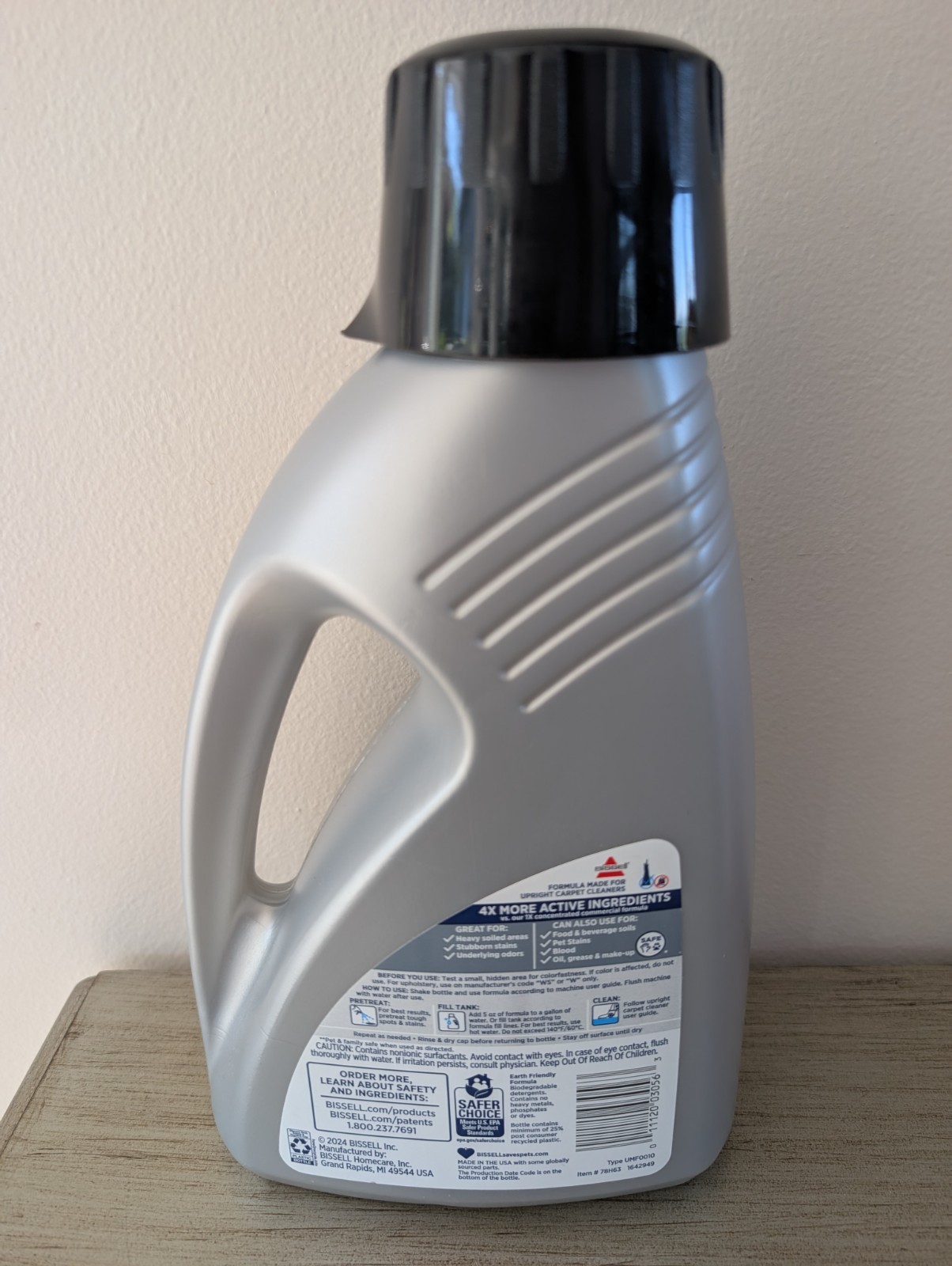 BISSELL Advanced Pro Max Clean + Protect Deep Cleaning Carpet Formula 48 oz