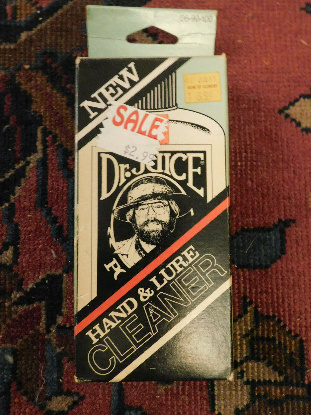 Dr Juice Hand & Lure Cleaner Vtg HTF Removes Odors Blue Fox Fisherman Hunter