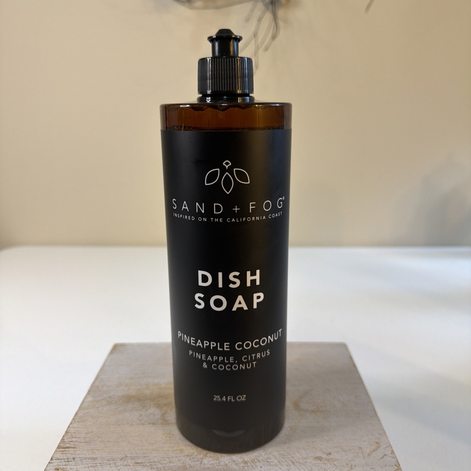 Sand + Fog Pineapple Coconut Dish Soap. 25.4 oz. New.