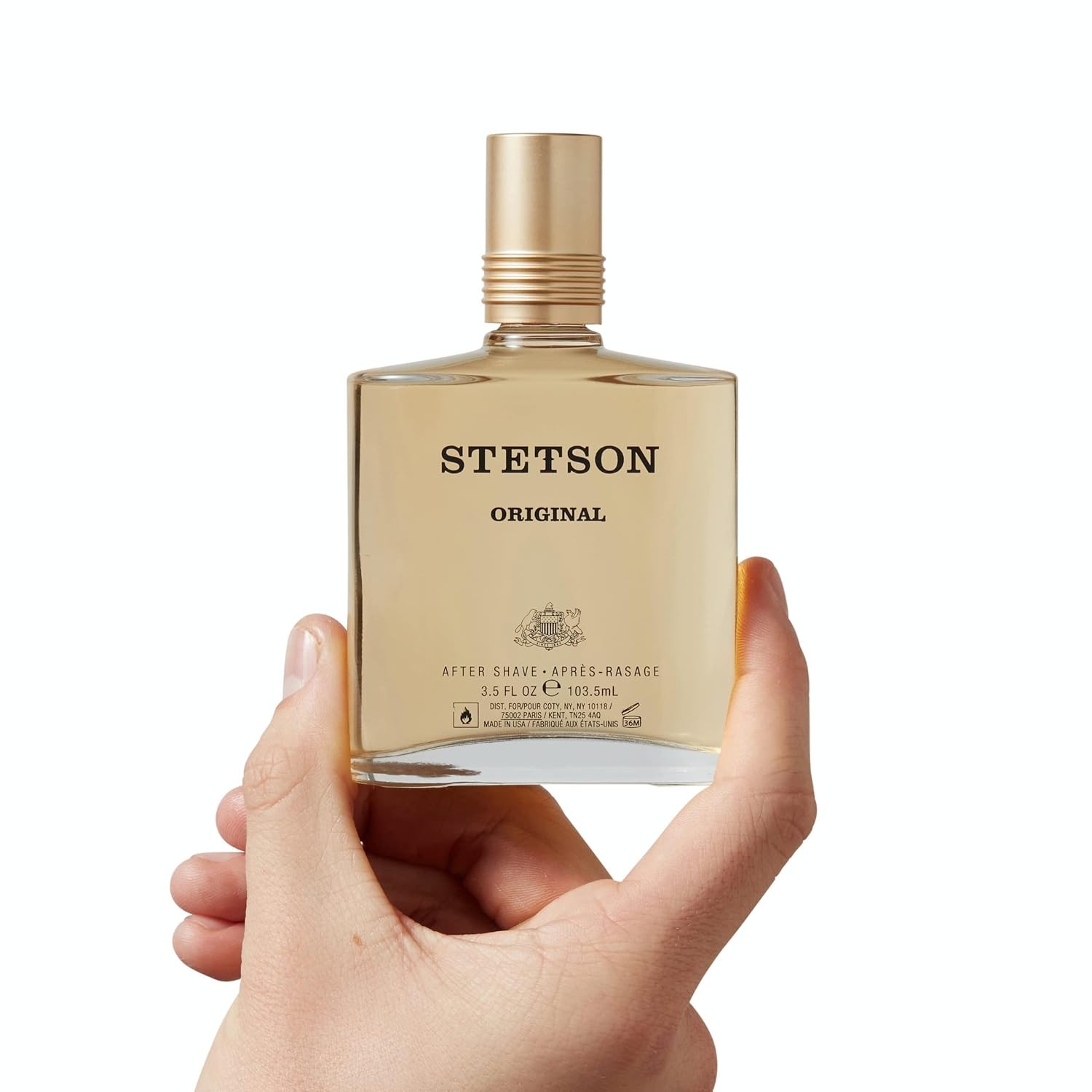 Stetson Original Aftershave – After Shave Splash for Men – Earthy and Woody Ar