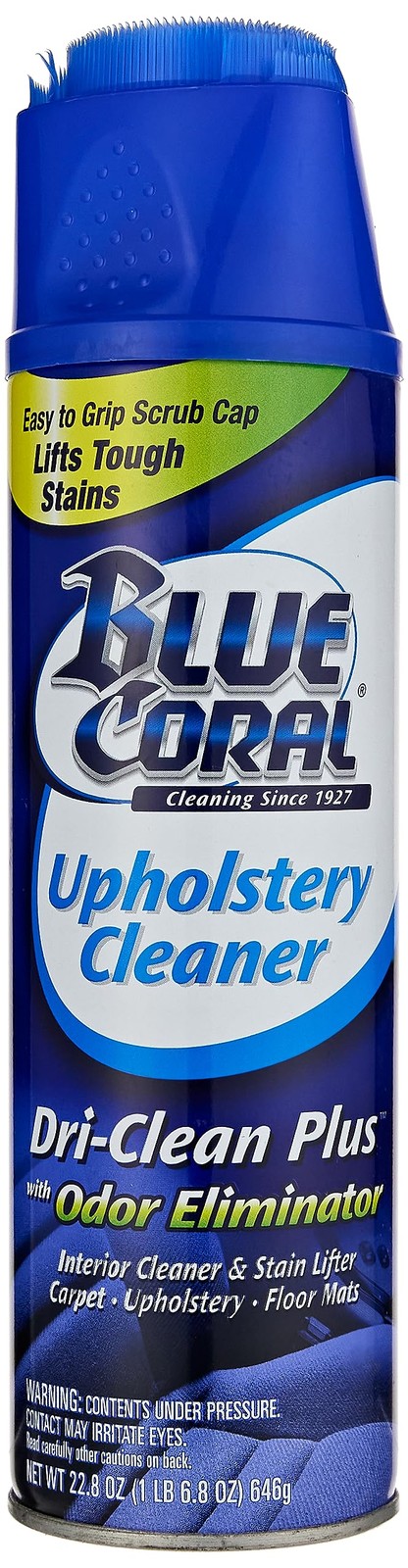 Blue Coral DC22 Upholstery Cleaner DriClean Plus with Odor Eliminator, 22.8 o…
