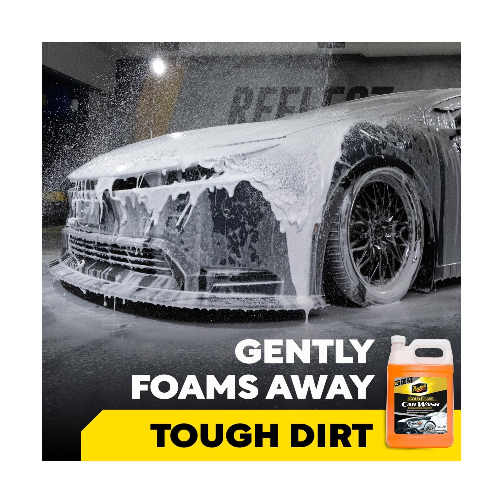 Meguiar’s Gold Class Car Wash – Premium Foaming Car Wash Soap, High Gloss