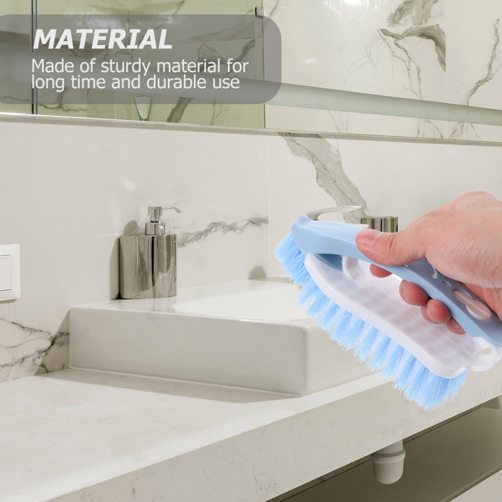Shoe Brush Detachable Laundry Scrub Brush Garment Sneaker Cleaning Tool Plastic