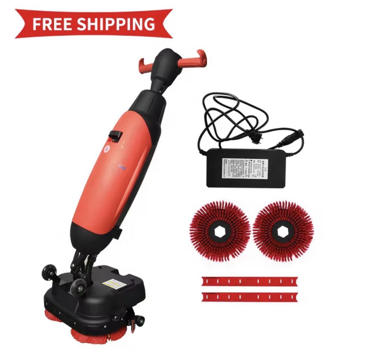 VOL-430 Battery Powered Small Walk Behind Manual Floor Scrubber Machine Floor