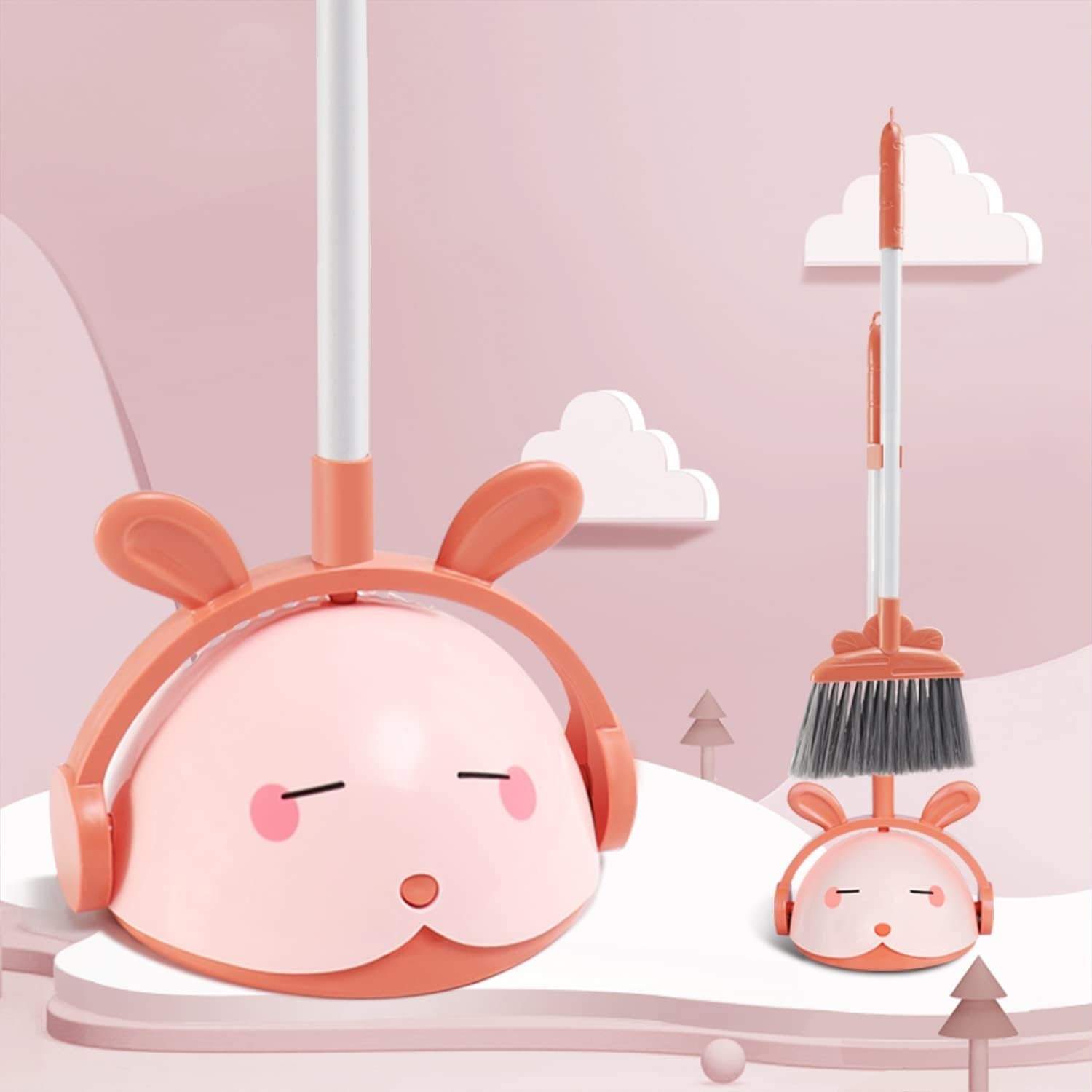Kids Cleaning Toy Set, Mini Broom Mop Dustpan, Toddler Housekeeping Play Set