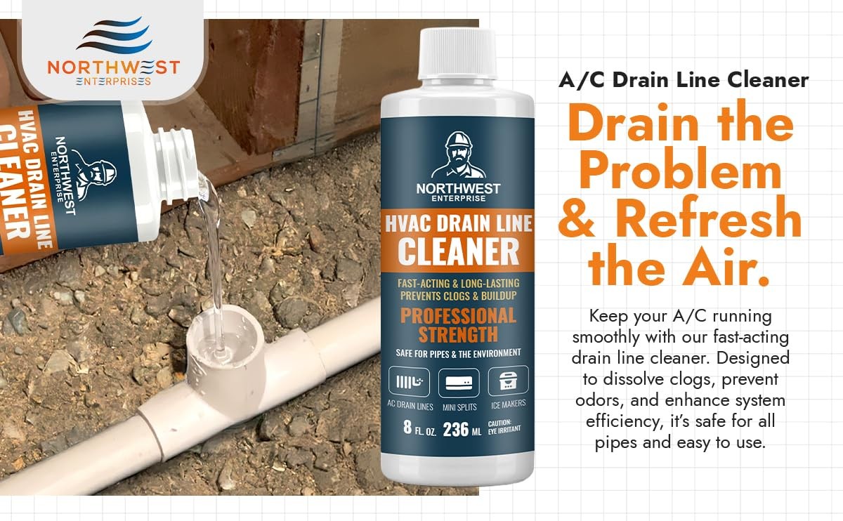 AC Drain Line Cleaner – A/C Drain Line Cleaner and Unclogger – Air Conditione…