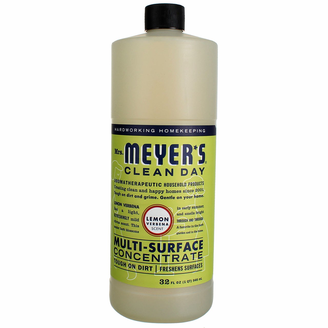 Mrs. Meyer’s Clean Day Multi-Surface Concentrate, Lemon Verbena, 32 fl oz