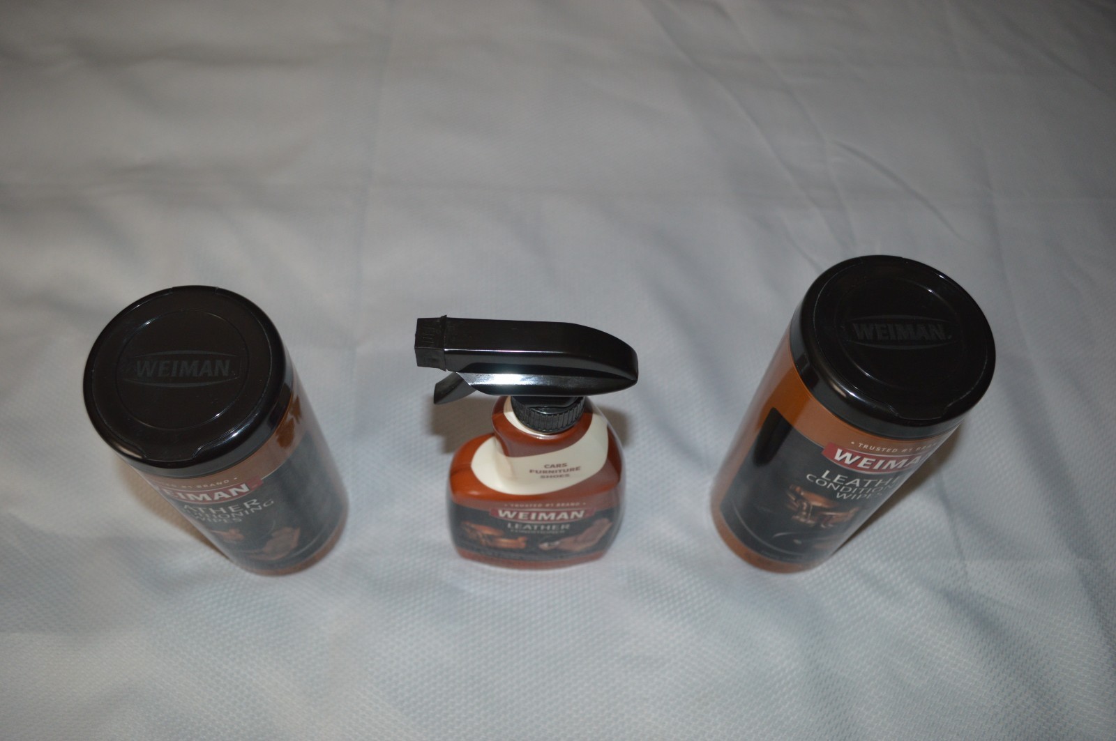 WEIMAN PRODUCTS ~ LEATHER CONDITIONING WIPES & SPRAY ~ (PACK OF 3)