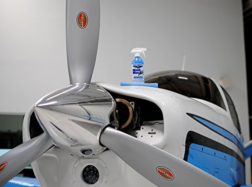 Waterless Wash Wax Kit 144oz UV Protection Cleans and Shines Aircraft Grade