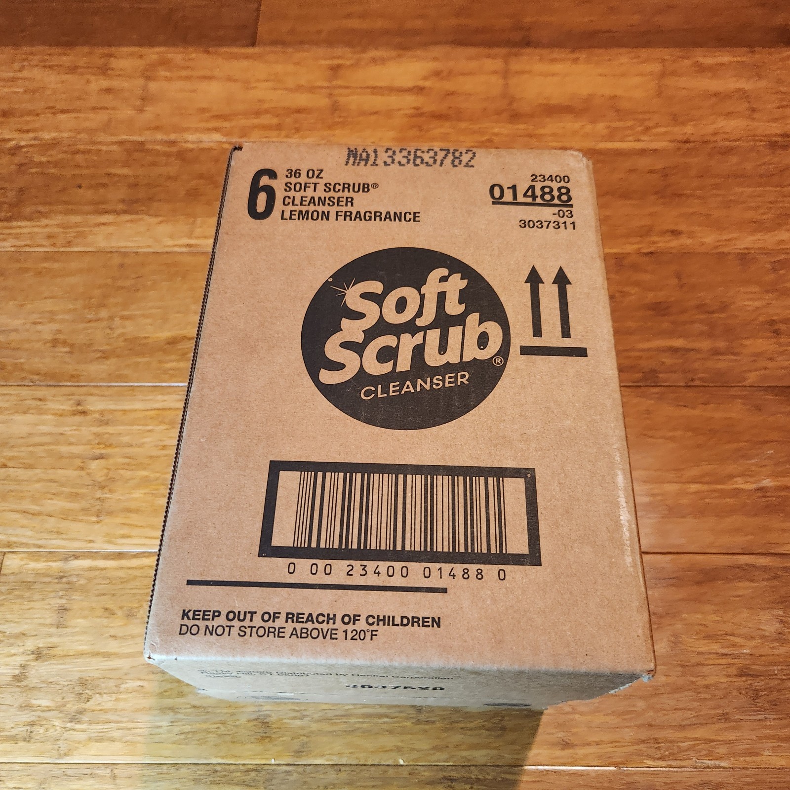 6 X Soft Scrub Lemon 36 Fl Oz All Purpose Cleaner Bathroom Kitchen Clean
