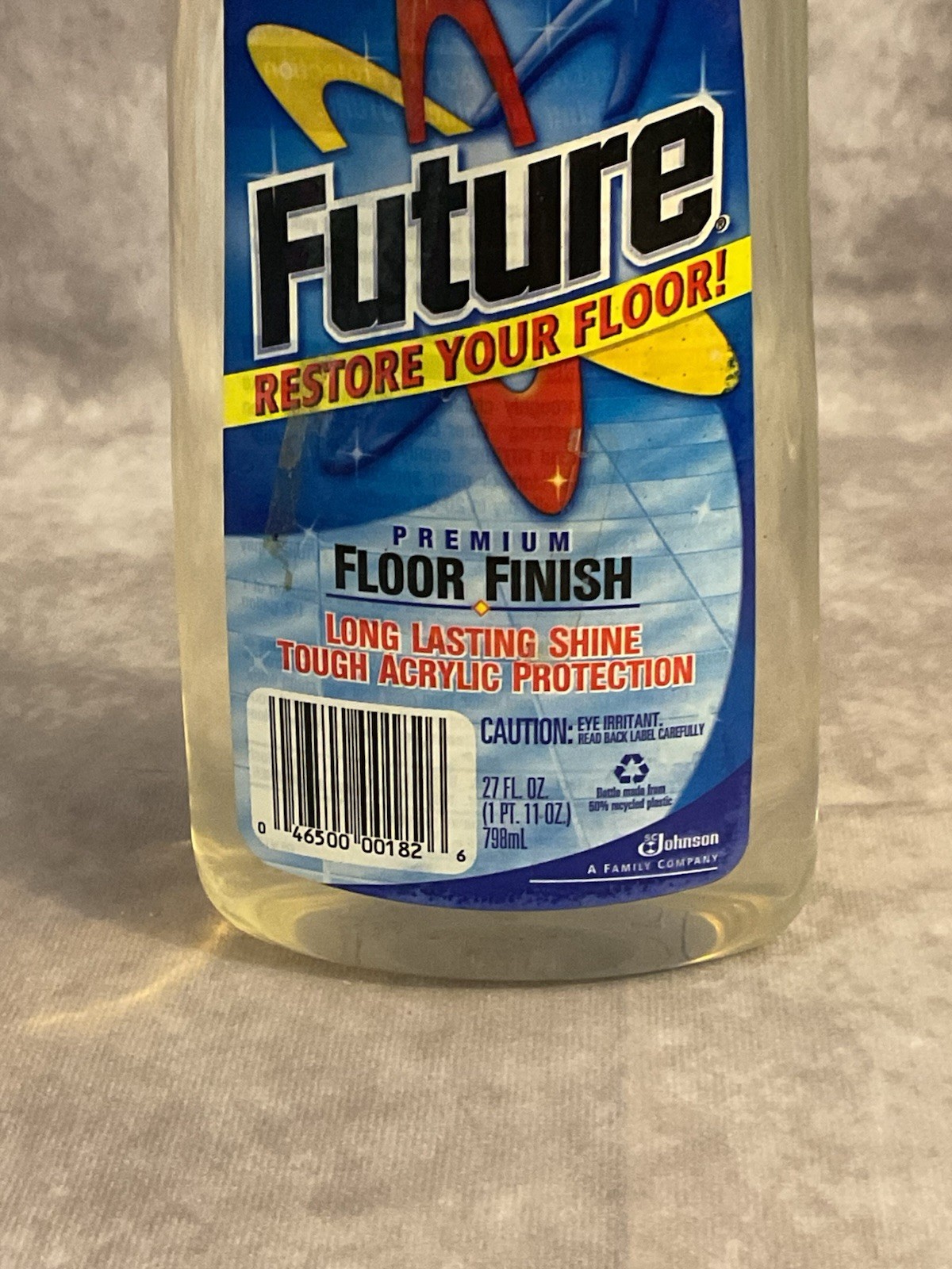 FUTURE PREMIUM FLOOR POLISH 27 FL OZ SC JOHNSON DISCONTINUED 2000 OLD STOCK