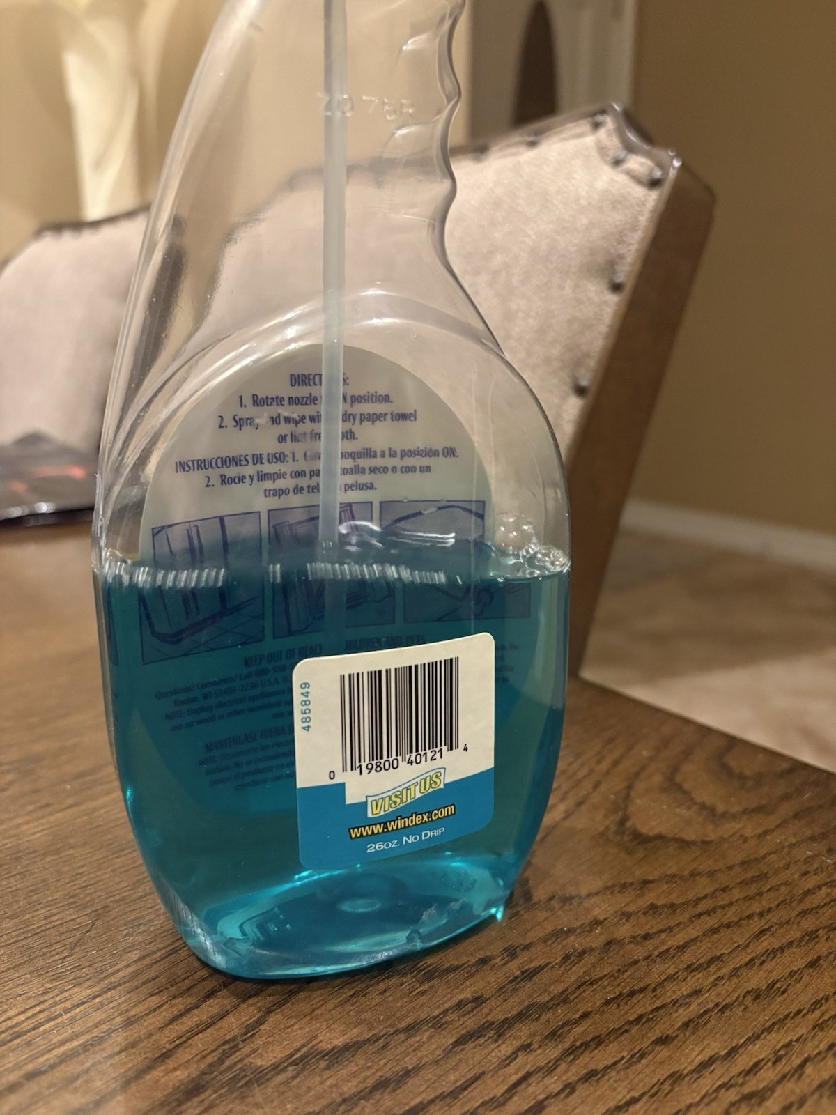 Windex No Drip 40% Full 26 Fl Oz Discontinued Bottle