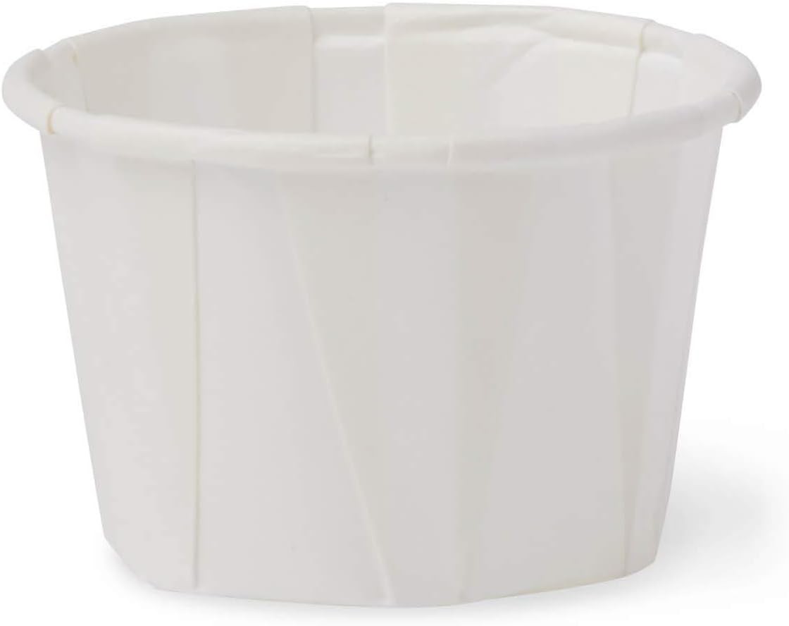 Medline Disposable Paper Souffle Cup, 1 oz (Pack of 5000)