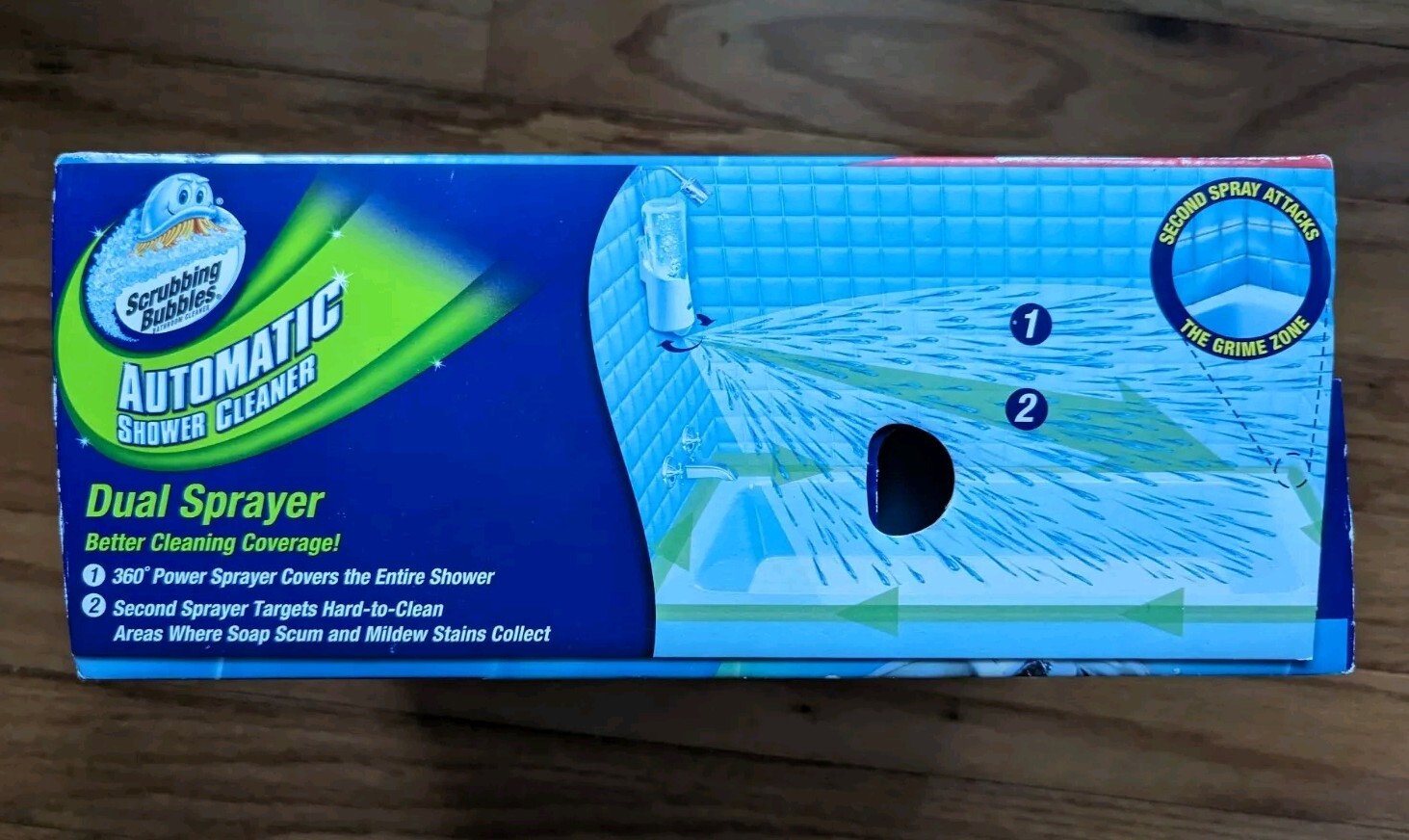 Scrubbing Bubbles Automatic Shower Cleaner Sealed 2 Bottles Solution Refill NOB