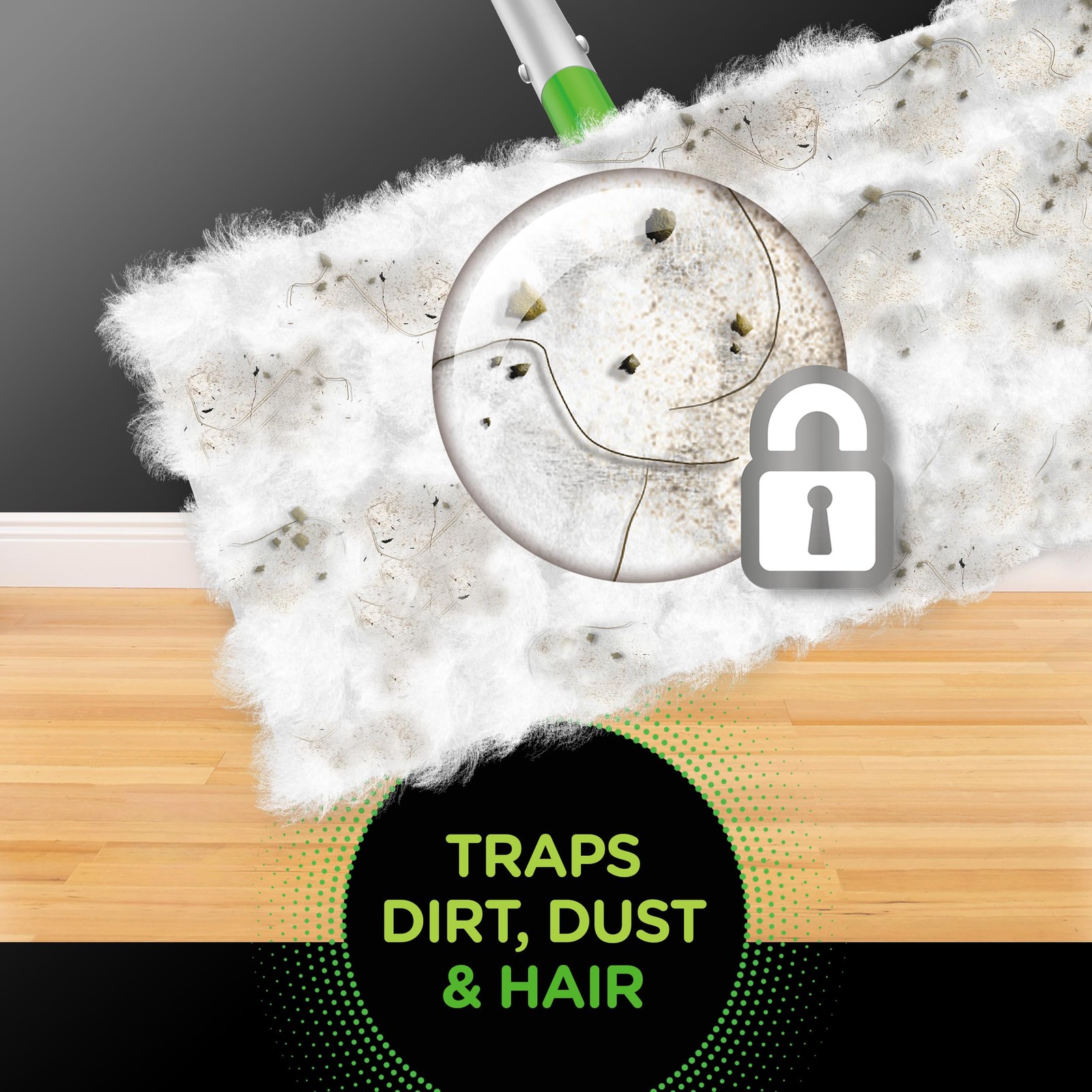 Heavy Duty Dry Sweeper Cloth Refills Floor Cleaning Unscented 32 Count