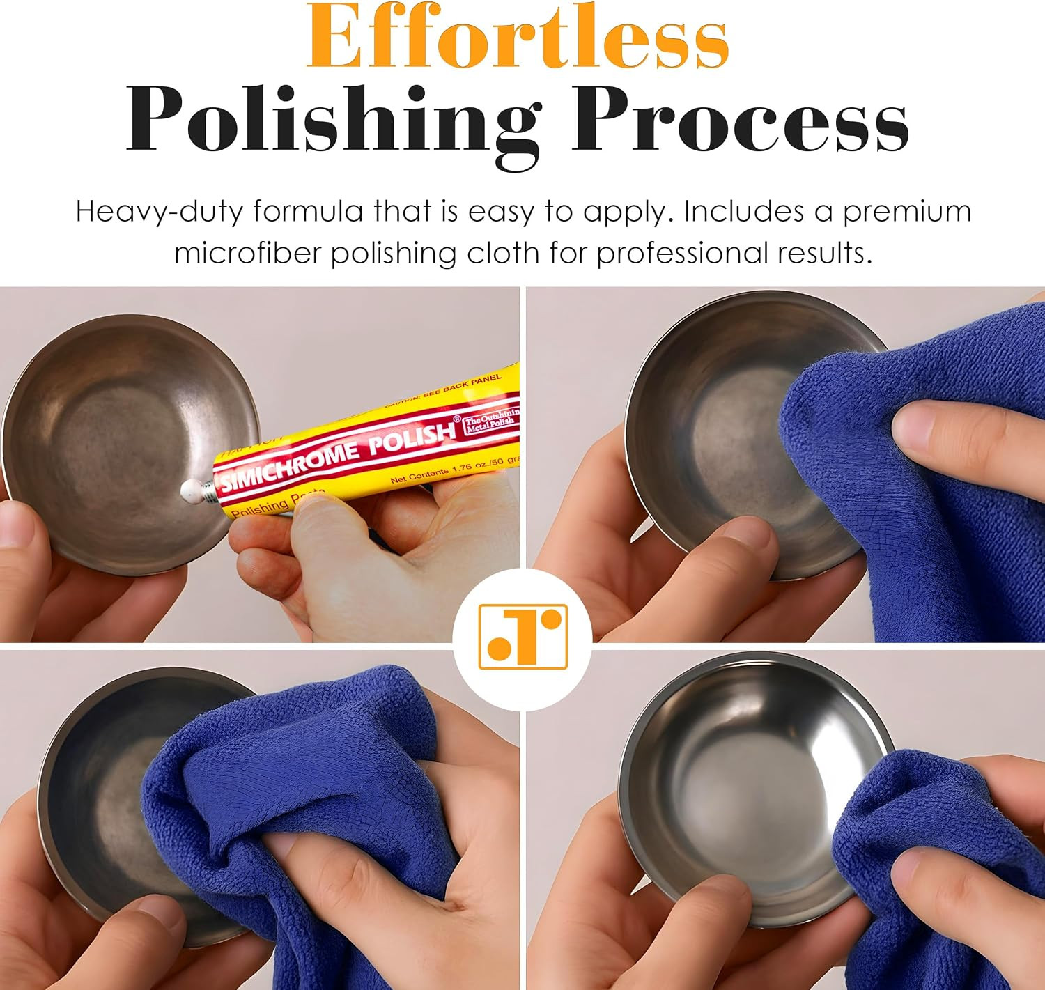 – Simichrome Metal Polish Cream Compound – Chrome & Aluminum Polish for Jewelry