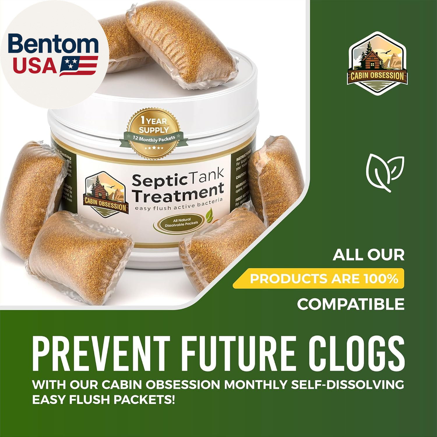 Septic System Drain Field Cleaner (32 Oz) – Professional Strength Concentrated S