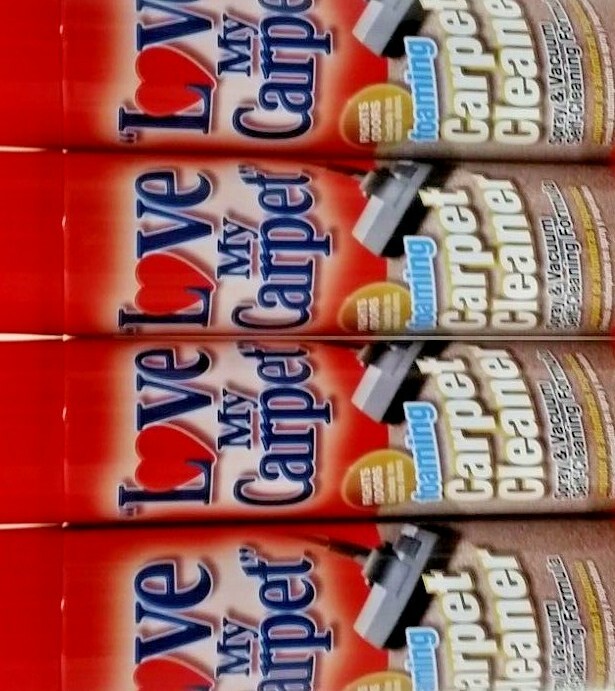 ( LOT 10 ) Love My. Carpet Foaming Cleaner, Fights Odor, Spray & Vacuum 9.7 OzEa