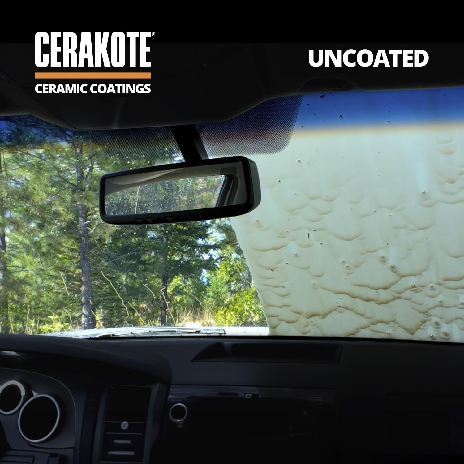 Ceramic Glass Coat Protectant Hydrophobic Automotive Rain Repellant Longlasting