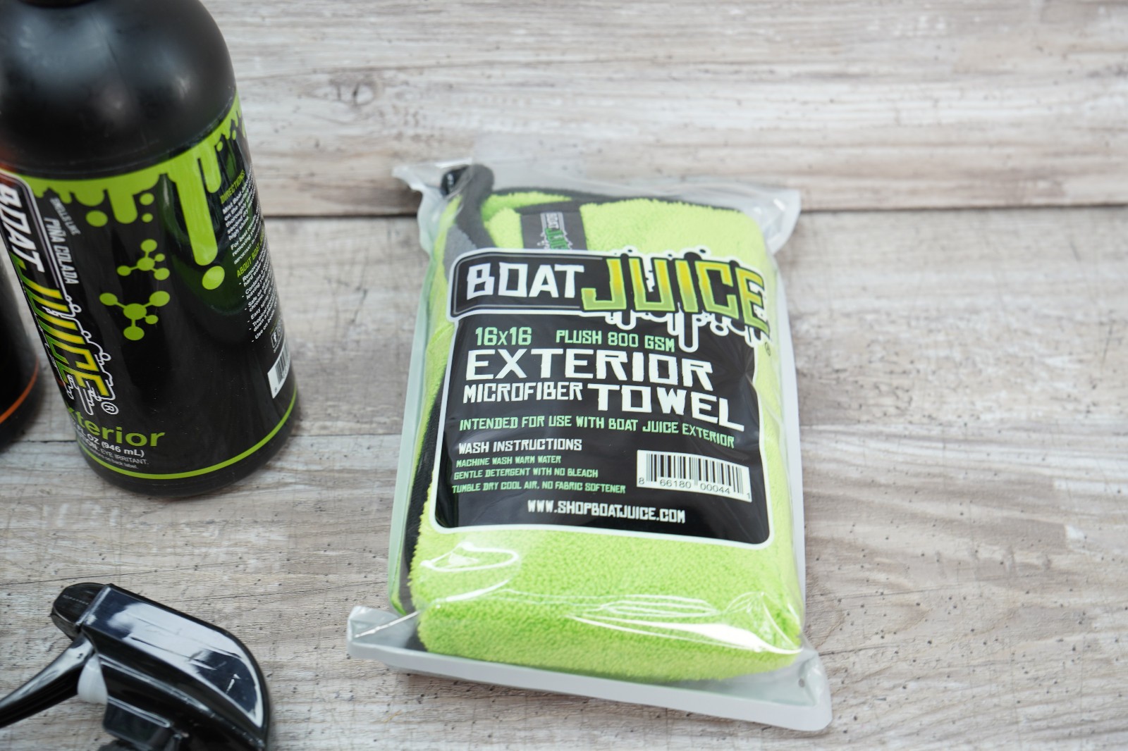 Boat Juice Necessity Boat Cleaner Kit | Exterior Water Spot Remover Interior …