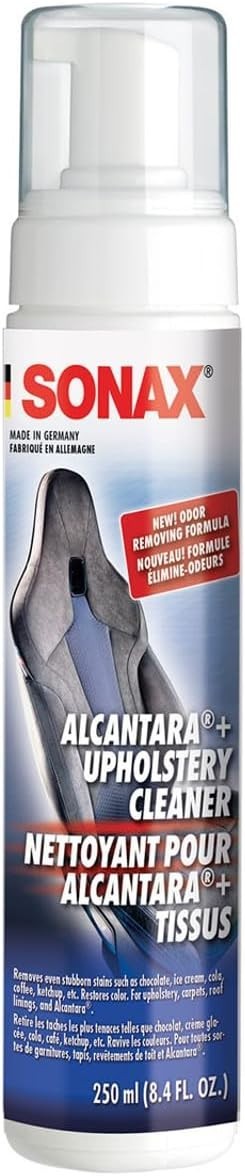 SONAX Upholstery and Alcantara Cleaner (206141),8.45oz, 250 ml