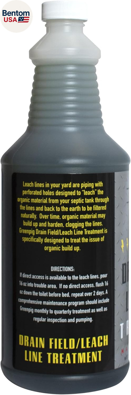 Drain Field Cleaner, Septic Safe Drain Clog Remover, Treatment for Quickly Clear
