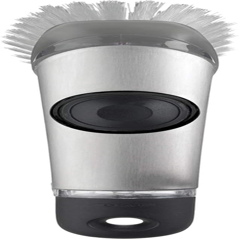 OXO Steel Soap Dispensing Dish Brush, Dish Scrubber
