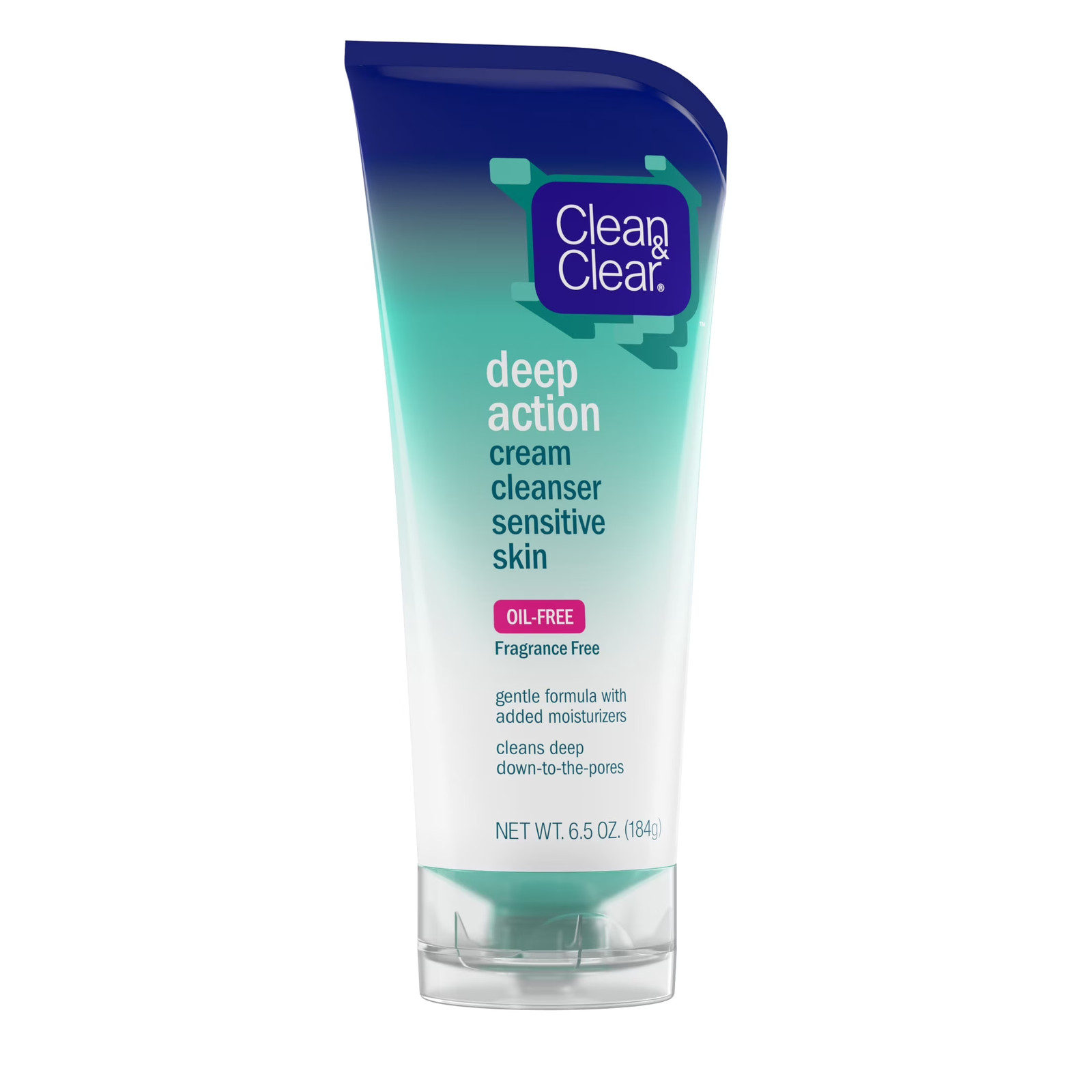 Oil-Free Deep Action Cream Facial Cleanser, 6.5 Oz