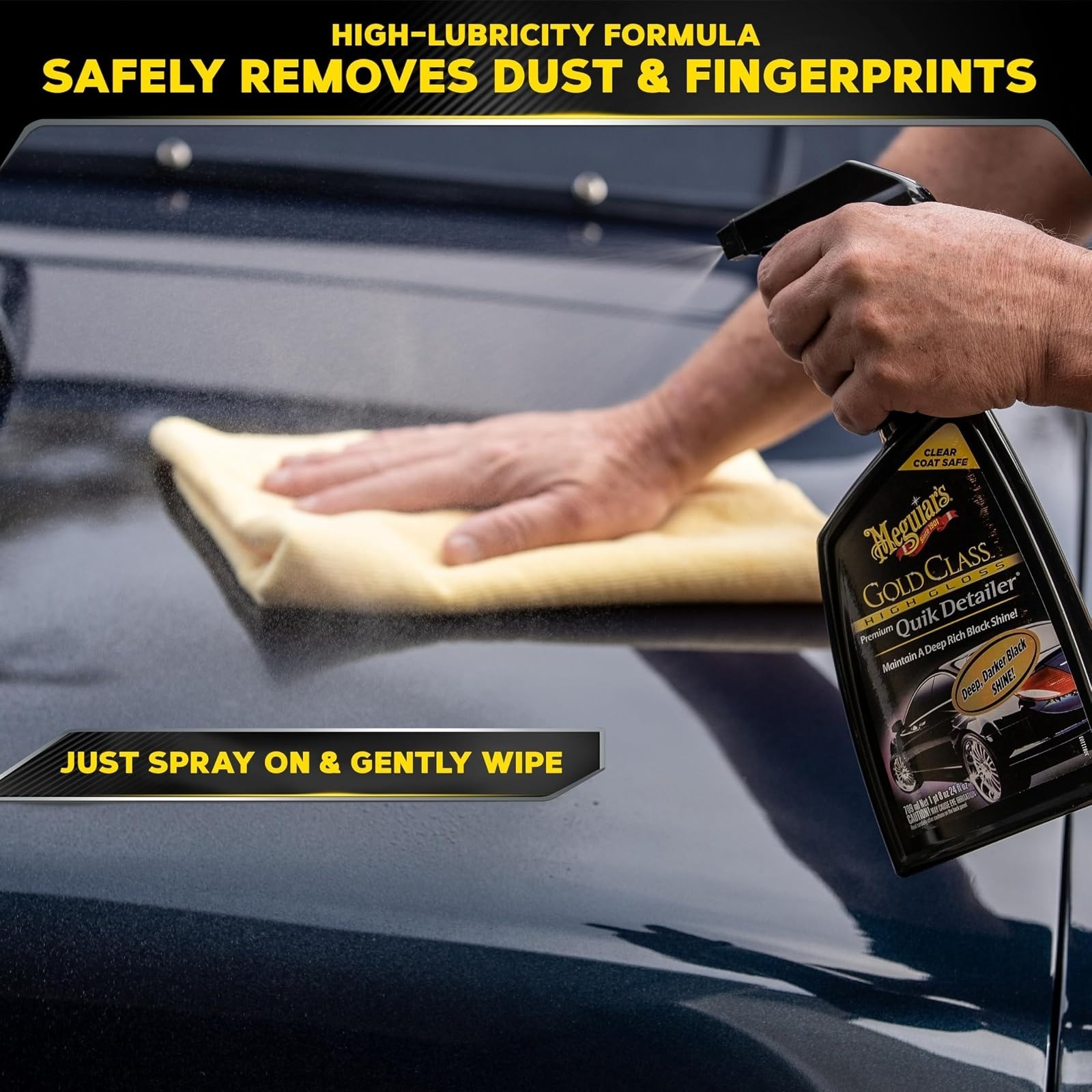 Meguiar’s Gold Class High Gloss Quik Detailer Spray 24 Oz