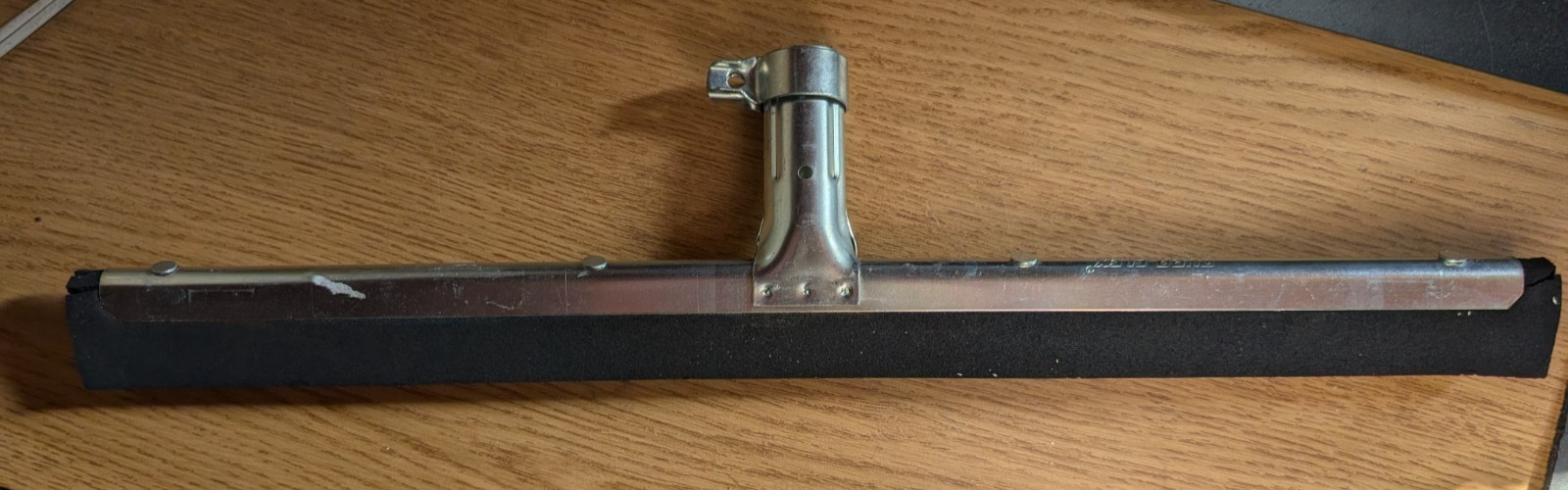Black Double Foam Floor Squeegee 18 Inch Durable Efficient For All Floor Types