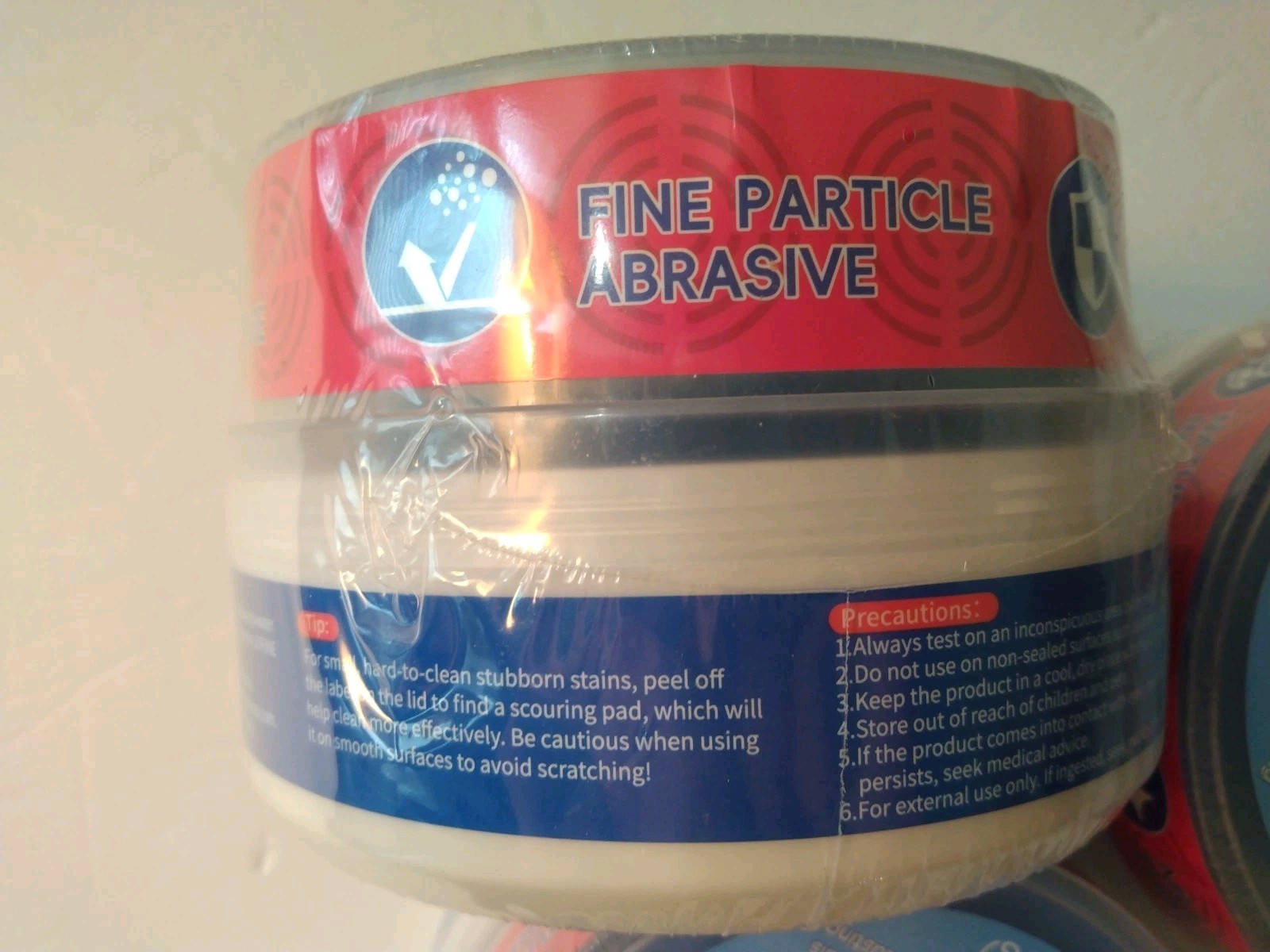 (3) 10 oz. Jiffine Multipurpose Cleaning Paste Abrasive Miracle All Purpose
