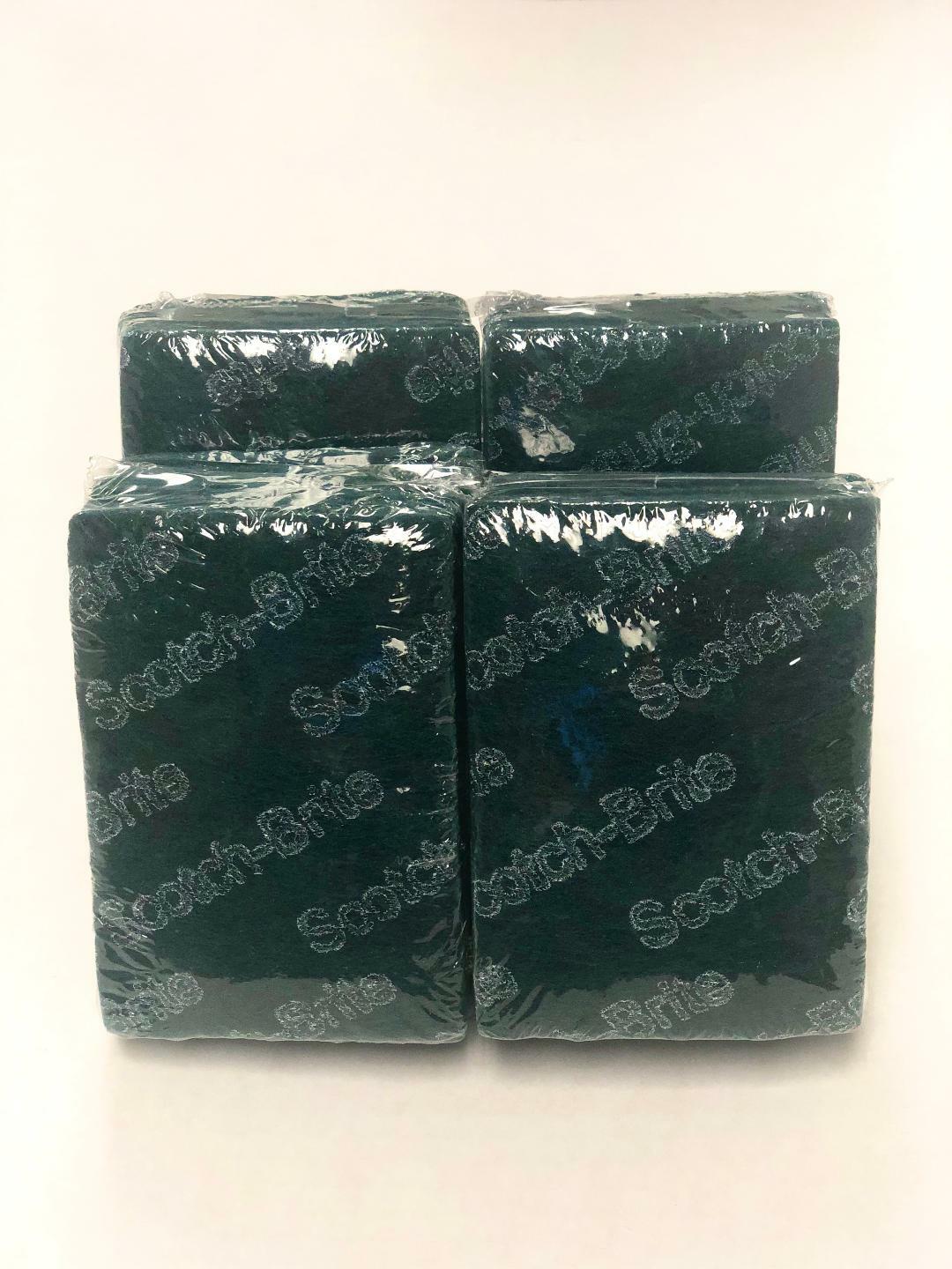 Scotch Brite Multi-Use Green Scouring Pads 4″ x 6″ Wholesale Bulk Pack-Box of 40