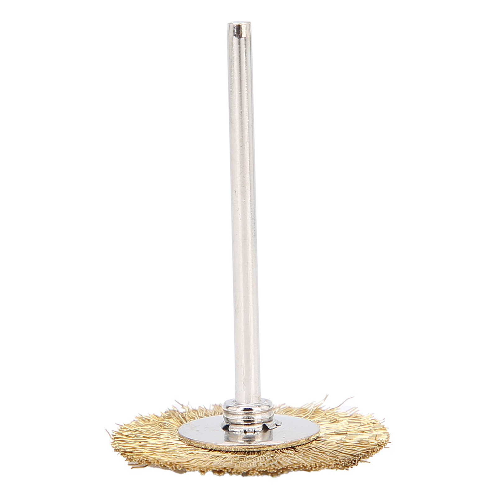 T Shaped Nail Drill Bit Cleaning Brush Brass Wire Grinding Head Cleaner Brush