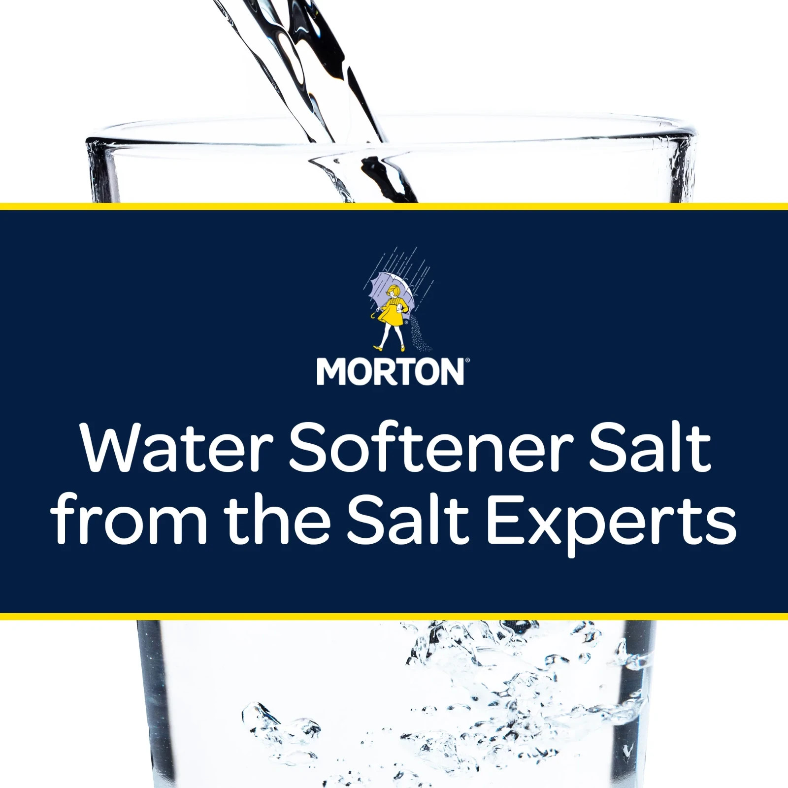 Morton Salt Clean and Protect Water Softener Salt Pellets, 40 lb. Bag ( 2 PACK )