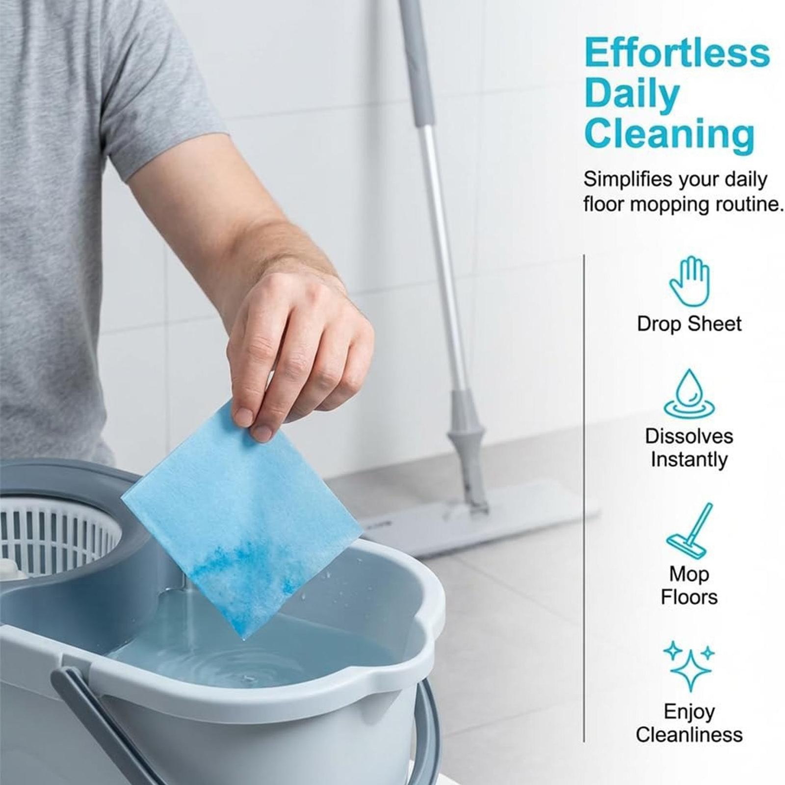 120 Pcs Hardwood Floor Deep Cleaning Tablets, Multiple Effect The Floors Clean