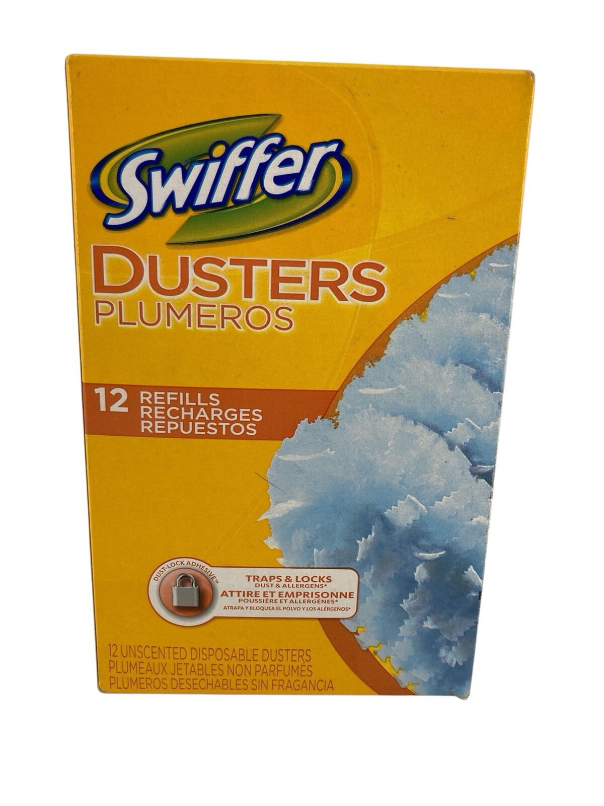 180 Dusters Unscented Refills 12 Count New N Package Free Shipping