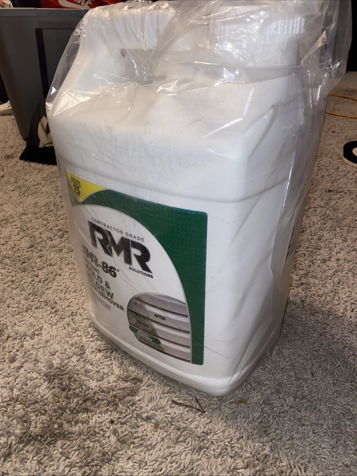 Instant Mold Stain and Mildew Stain Remover Spray Scrub Free Formula, 2.5 Gallon