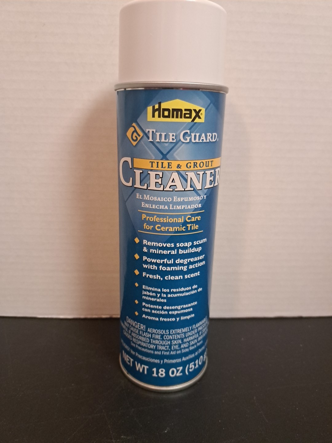 HOMAX Tile Guard Tile and Grout Cleaner 18oz can