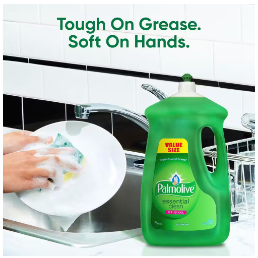 Liquid Dish Soap, Palmolive Original 90 Oz. Green (2-Pack)