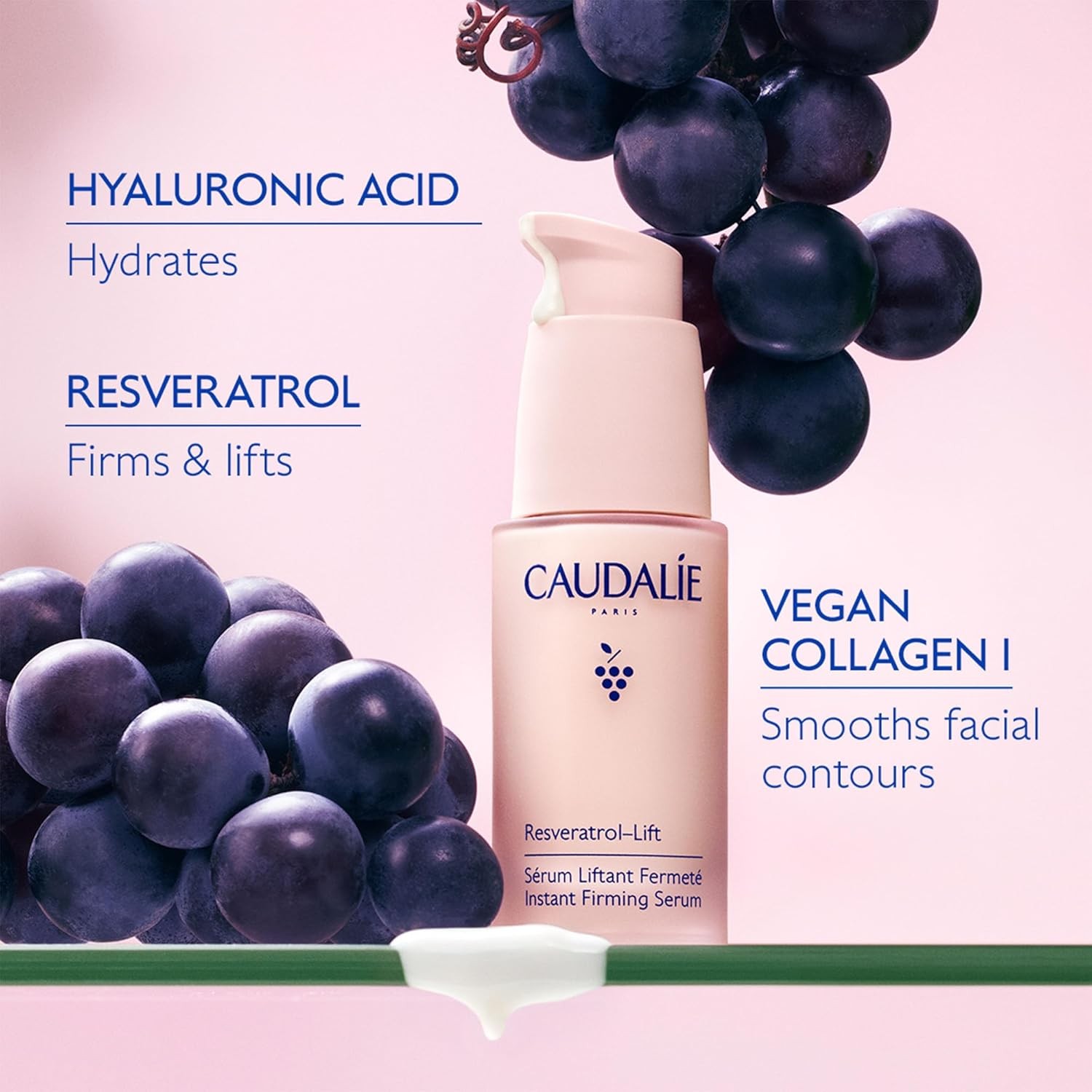 Caudalie Resveratrol-Lift Instant Firming Retinol Alternative Serum, Refillabl