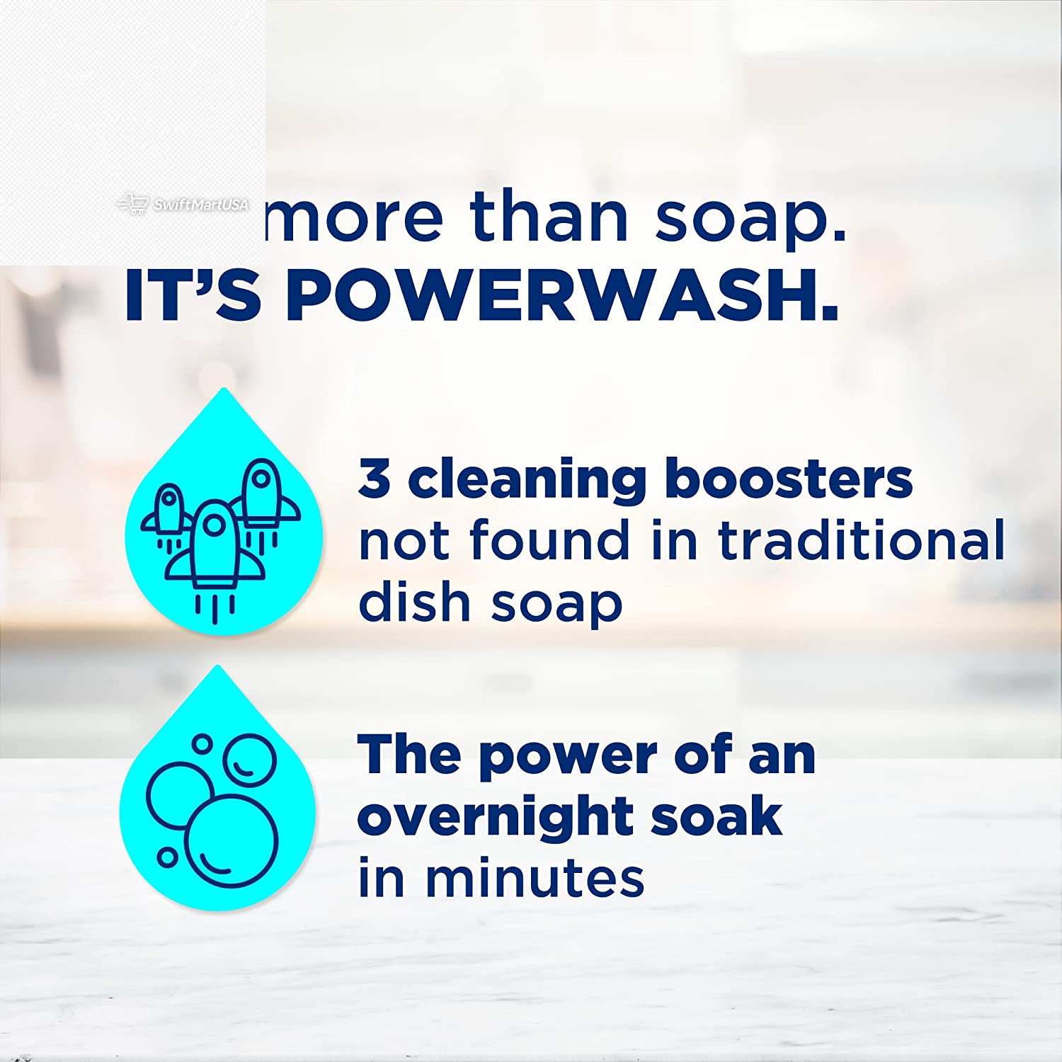 Platinum Powerwash Dish Spray, Dish Soap Cleaning Spray, Apple Scent Refill, Dis