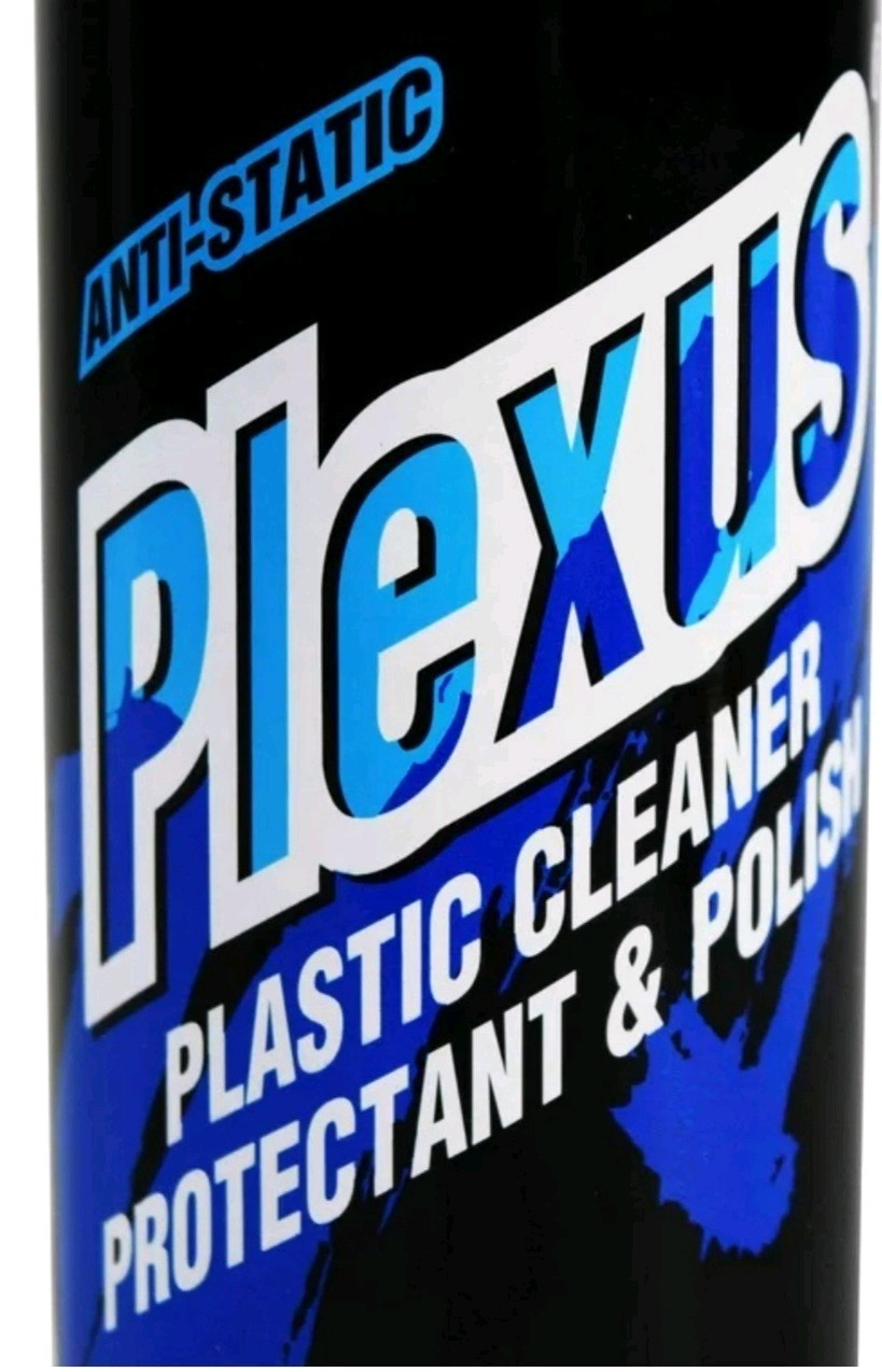 3 Plexus Clear & Colored Plastic Window Cleaner Cans, 13 oz PLX20214