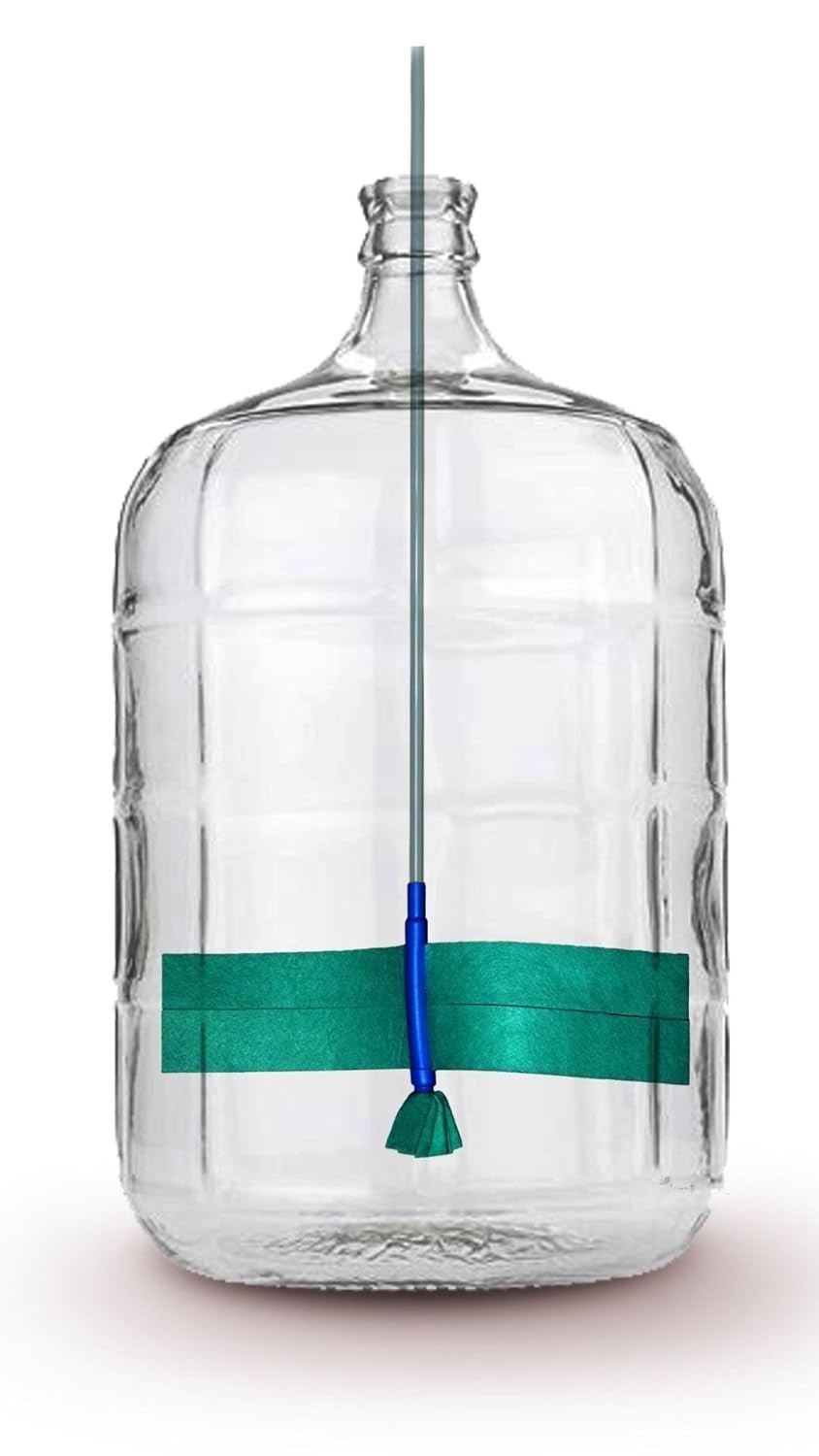 Spiral Force Technology Carboy Brush with Drill Attachment – Green Utility Tool